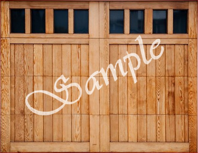 Wooden Garage Door