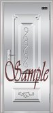 stainless steel door