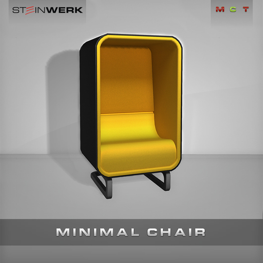 [SteinWerk] - Minimal Chair (yellow)