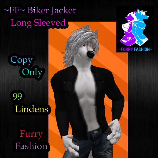 ~FF~ Biker Jacket Long Sleeved