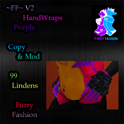~FF~ V2 Handwraps Purple