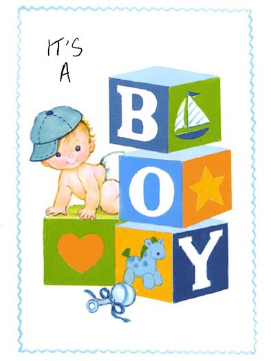 New Baby Card
