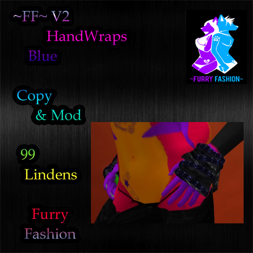 ~FF~ V2 Handwraps Blue