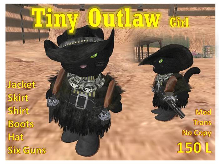 Tiny Outlaw Girl 