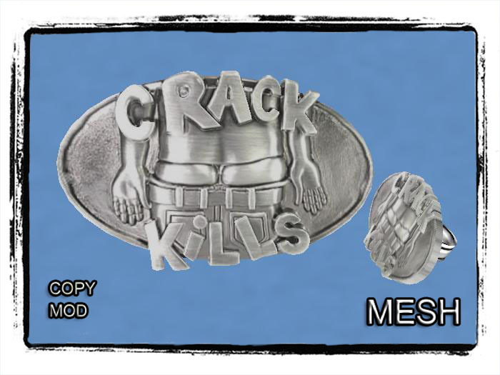 Cracked Up Ring - Digital Bling