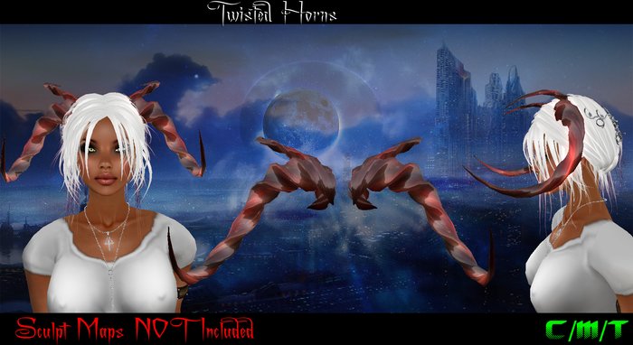 Twisted Horns (Red) Boxed 