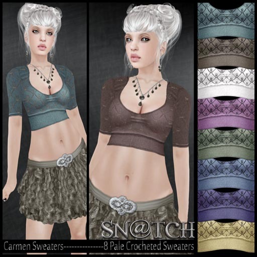 :::Sn@tch Carmen Sweaters (Light):::