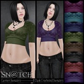 :::Sn@tch Carmen Sweaters (Dark):::