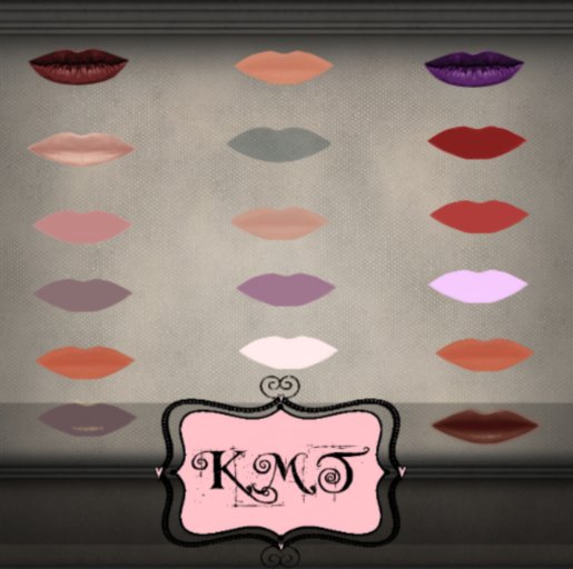 .:::K,M,T:::.Skin Makeup Creators Lipstick Skin Base Set Of 25 