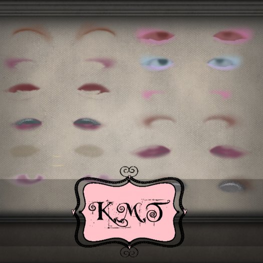 .:::K,M,T:::.Skin Makeup Creators Eyeshadow Base Set Of 51 