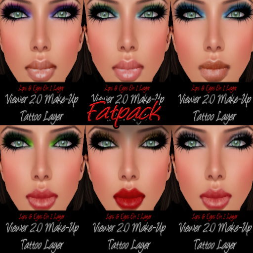 Tempting lips and eyes FATPACK