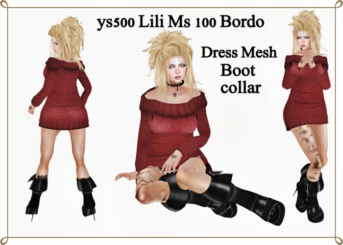 ys500 Lili Ms 100 Bordo