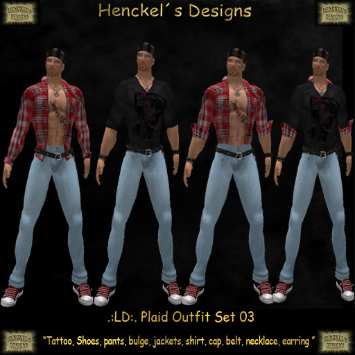 .:LD:. Plaid Outfit Set 03