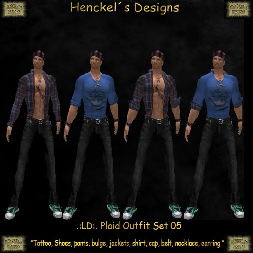.:LD:. Plaid Outfit Set 05
