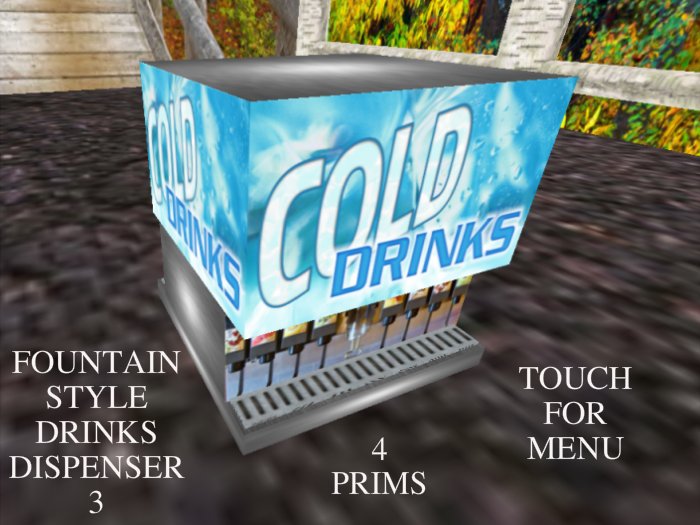 Fountain Style Cold Drinks Dispenser 3a