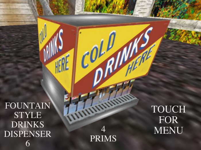 Fountain Style Cold Drinks Dispenser 6a