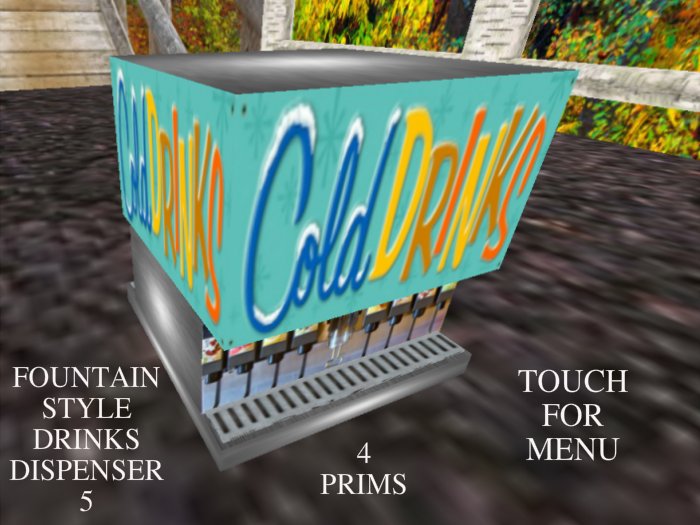 Fountain Style Cold Drinks Dispenser 5a