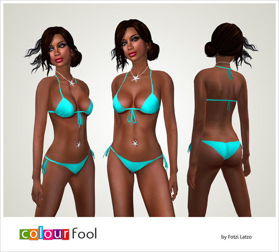 * FOTZI * Electric Blue Bikini