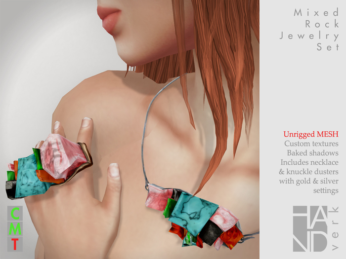 [HANDverk]Rock Jewelry Set.mixed 