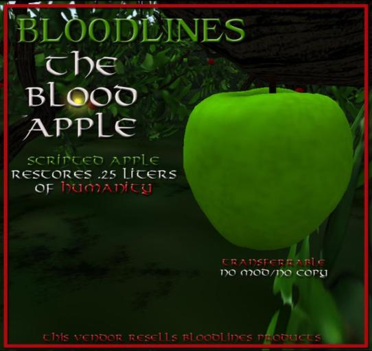 Bloodlines Apple Vendor