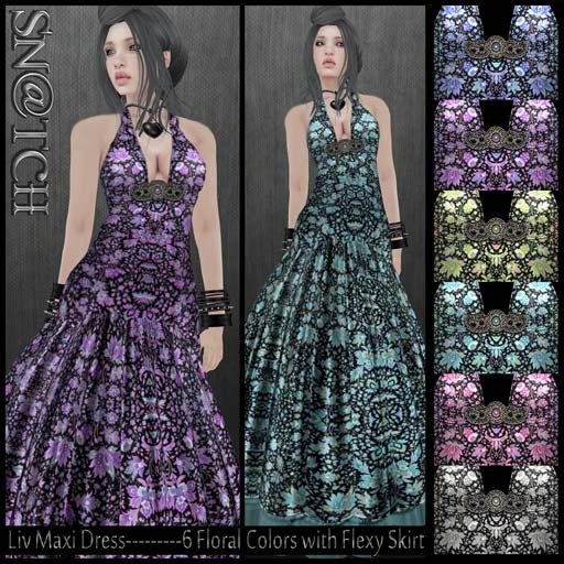 :::Sn@tch Liv Maxi Dress:::