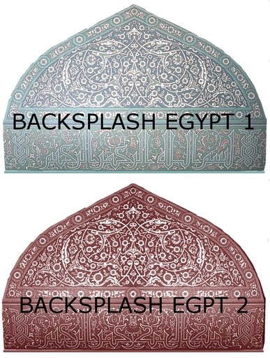 Backsplashes Egypt  - 2 textures