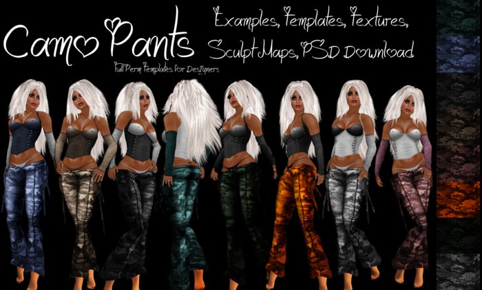 *VT* - Camo Pants 