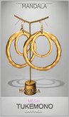 [MANDALA]Tukemono earrings/Gold (WEAR ME)