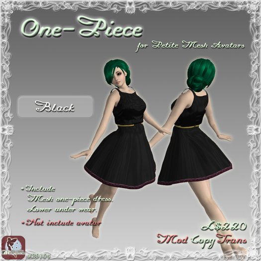 One-Piece (Black)