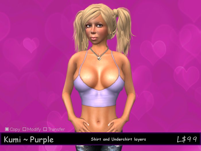 *LF* Kumi Shirt Purple