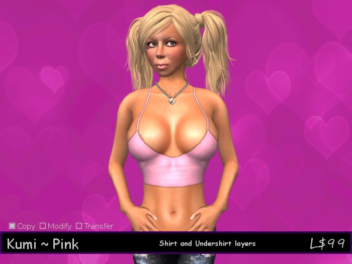 *LF* Kumi Shirt Pink