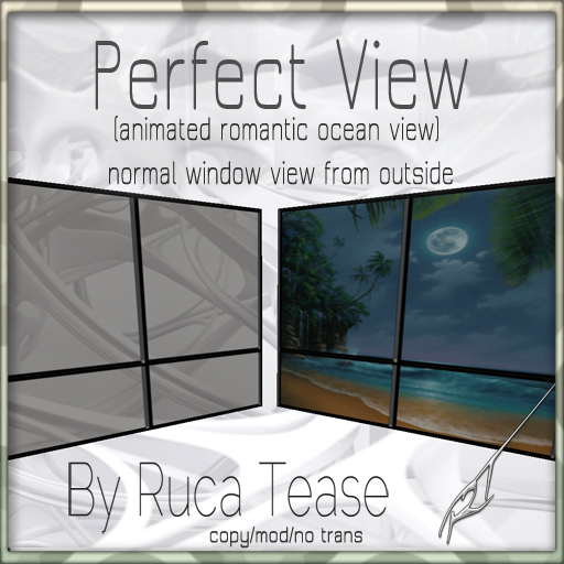 Window Perfect Viewby Ruca Tease- \(-_-)/ -