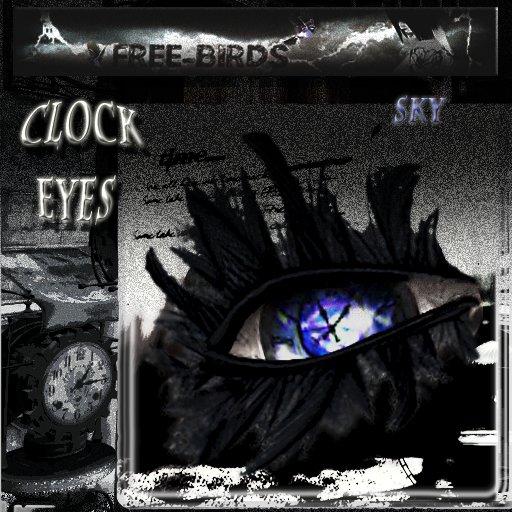 ~~FREE BIRDS~~ Clock eyes sky