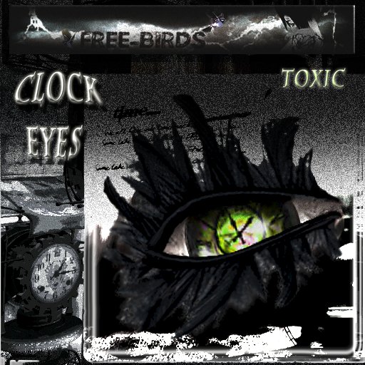 ~~FREE BIRDS~~ Clock eyes  toxic