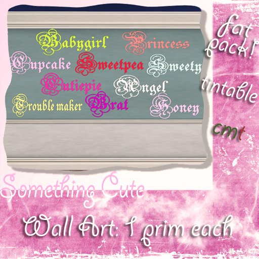 SC. Cute Wallart Fatpack