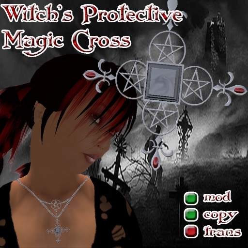 Witch's Protective Magic Cross