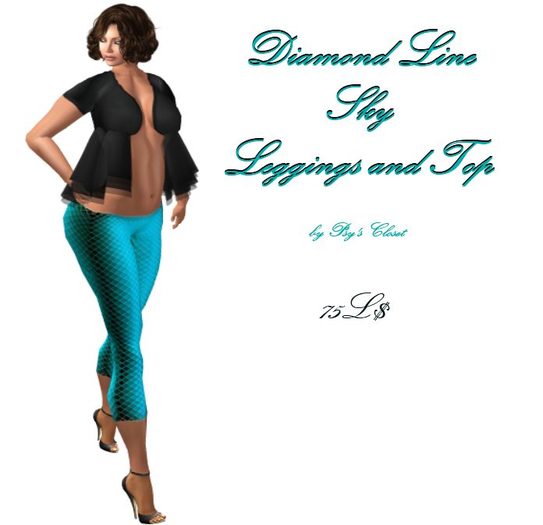 ***GIFT***Diamond Line Sky  - by Psy's Closet