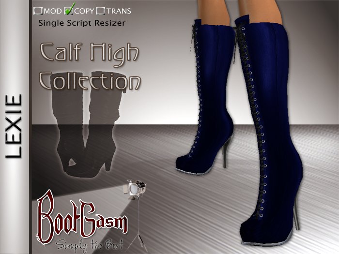 Bootgasm Lexie Boots Blue