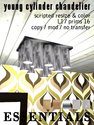 Young Ceiling-Mounted Chandelier