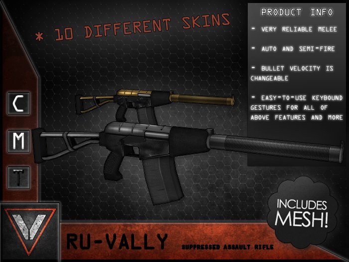 Virown! - RU-VALLY Suppressed Assault Rifle