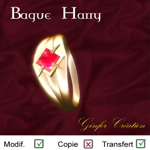 Bague Harry ring