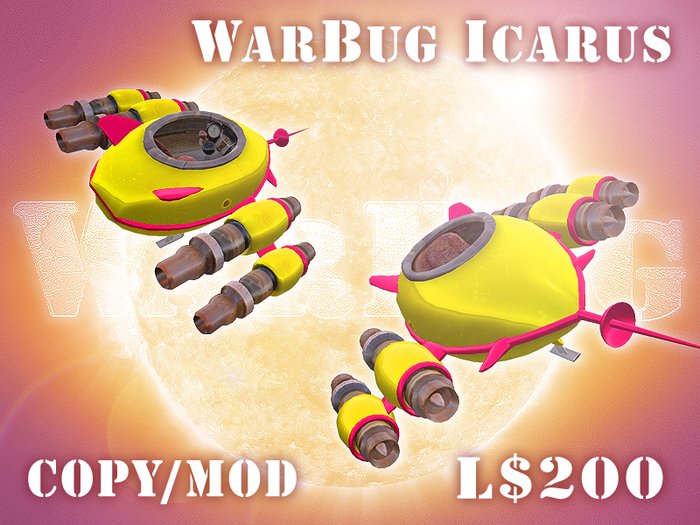 WarBug Spaceship - Icarus