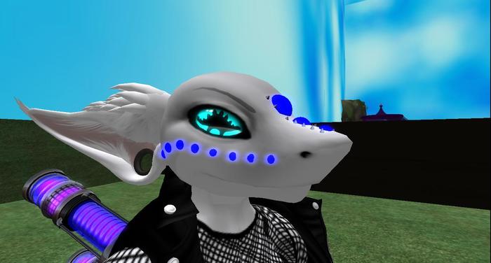 wacky Shark dino eyes: Stegosaurus