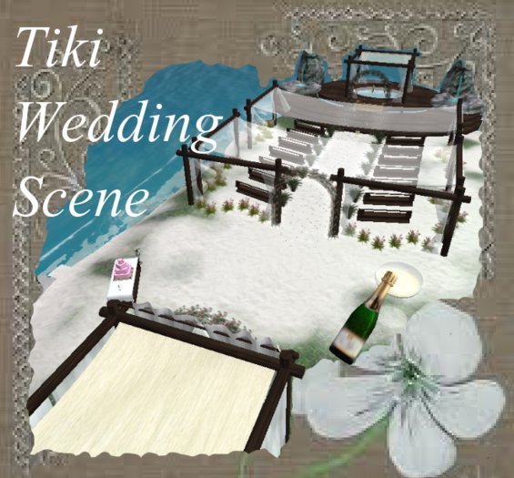 The Tiki Wedding Scene