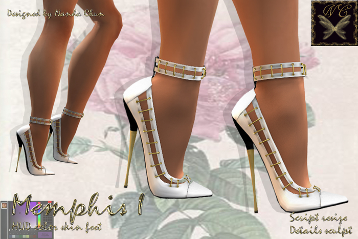 Vendor Memphis I Shoes_HUD (WHITE)
