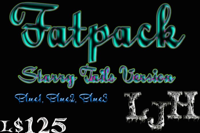 [LJH] Lisha's Starry tails Fatpack- BLUE (1, 2 &3) MATURE VERSION