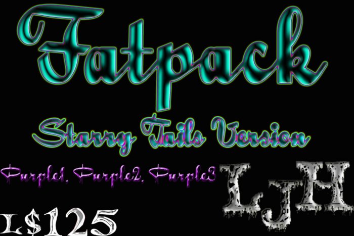 [LJH] Lisha's Starry tails Fatpack- PURPLE(1, 2 &3) MATURE VERSION