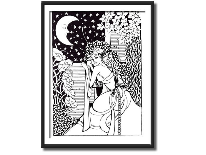 Original Art 7 Friends