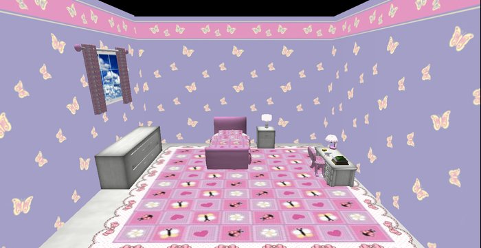 A.P.Designs Sweet Butterfly Bedroom Set BOXED