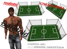 campo de futebol grama sintetica 